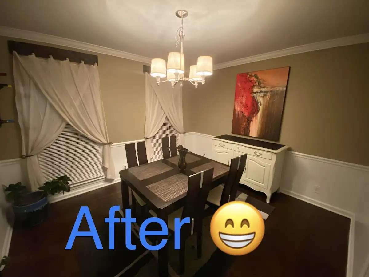Professional dining room restoration after water damage in Meadow Woods